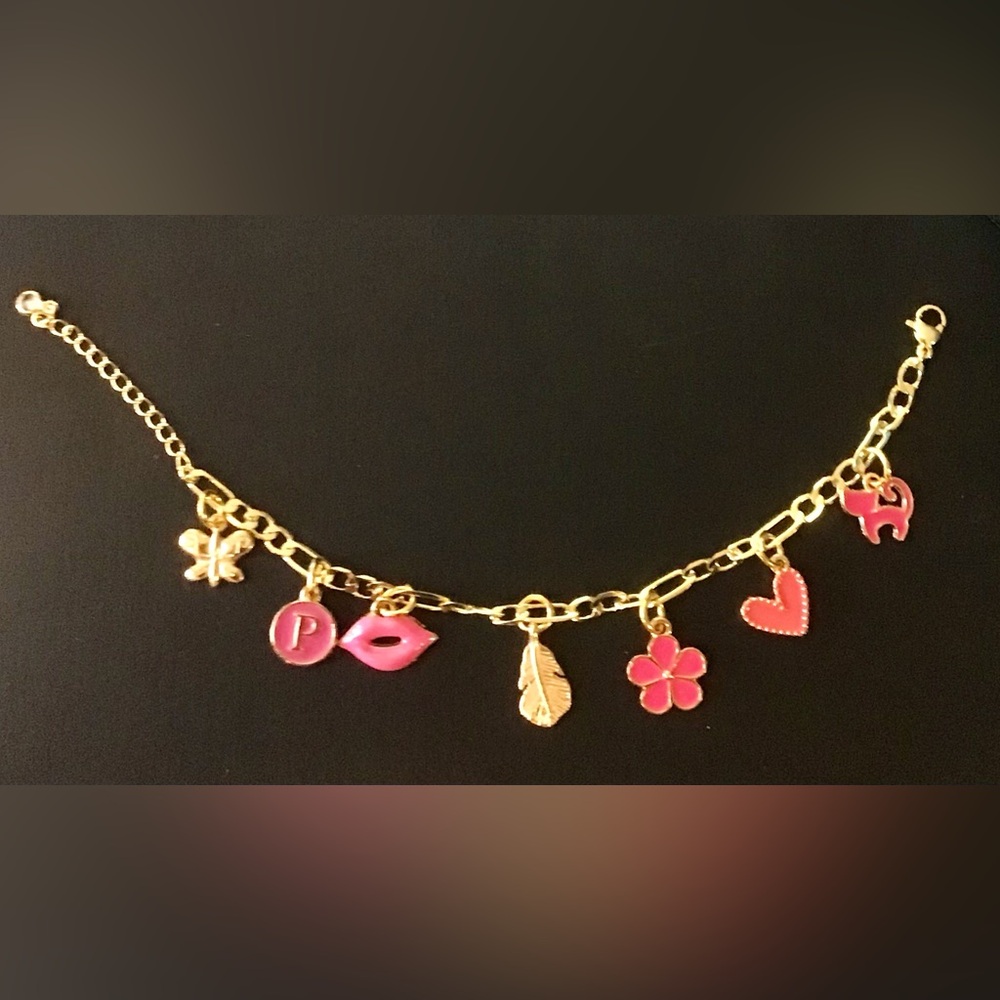Gold-Tone Charm Bracelet Whimsy!